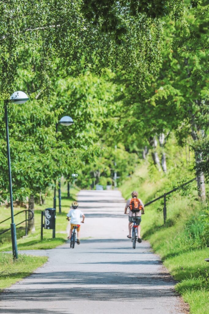 Piste ciclabili in Europa. 